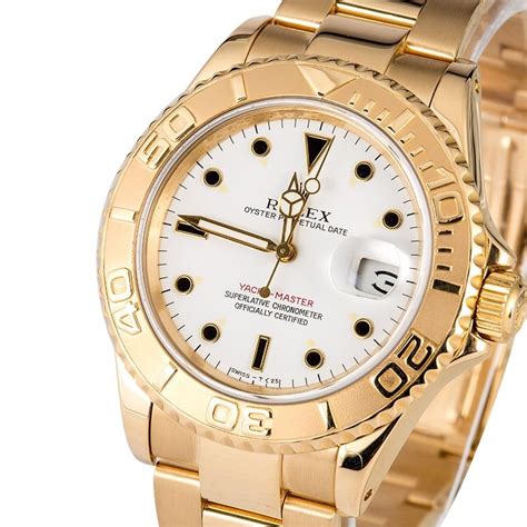 gold rolex yacht master for sale.